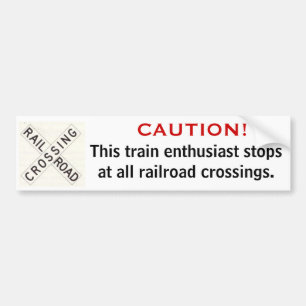 Autocollant De Voiture Adhésif pour pare-chocs de Railfan