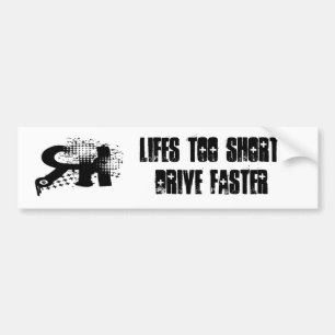 AUTOCOLLANT DE VOITURE ADHÉSIF POUR PARE-CHOCS DE RECKLESSIMAGES