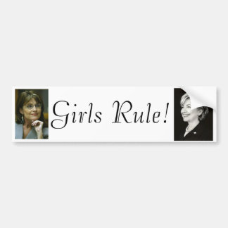 Autocollant De Voiture Adhésif pour pare-chocs de règle de filles