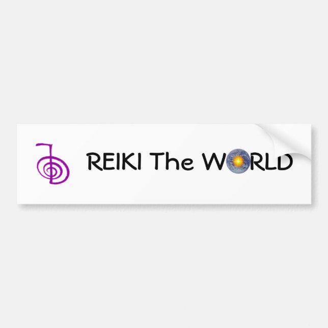Autocollant De Voiture Adhésif pour pare-chocs de REIKI (Devant)