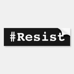 Autocollant De Voiture adhésif pour pare-chocs de #Resist