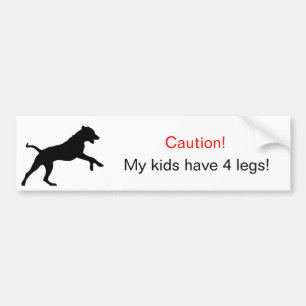 Autocollant De Voiture Adhésif pour pare-chocs de Rhodesian Ridgeback