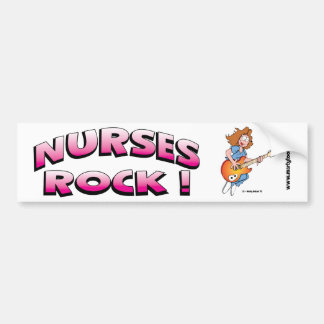 Autocollant De Voiture Adhésif pour pare-chocs de roche d'infirmières