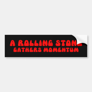 Autocollant De Voiture Adhésif pour pare-chocs de Rolling Stone