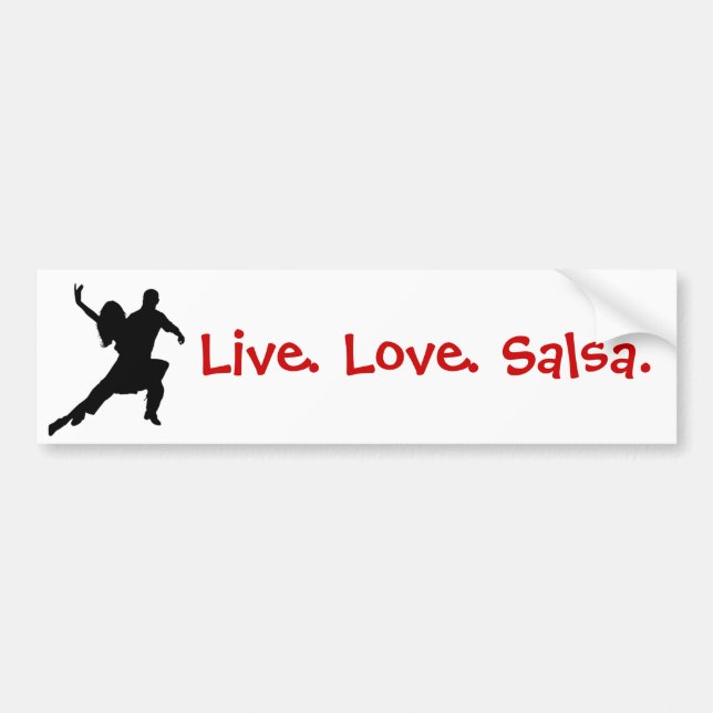 Autocollant De Voiture Adhésif pour pare-chocs de Salsa (Devant)