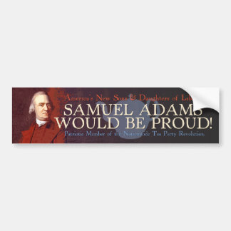 Autocollant De Voiture Adhésif pour pare-chocs de Samuel Adams