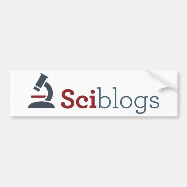 Autocollant De Voiture Adhésif pour pare-chocs de Sciblogs - blanc (Devant)
