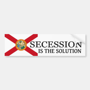 Autocollant De Voiture Adhésif pour pare-chocs de secession de la Floride