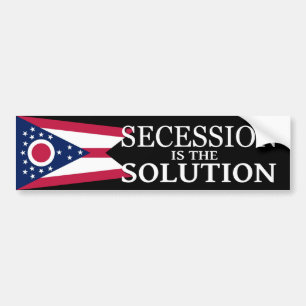 Autocollant De Voiture Adhésif pour pare-chocs de secession de l'Ohio