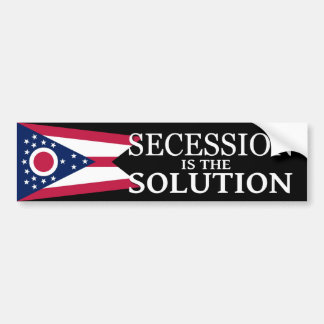 Autocollant De Voiture Adhésif pour pare-chocs de secession de l'Ohio