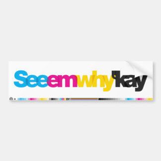 Autocollant De Voiture Adhésif pour pare-chocs de SeeEmWhy'Kay