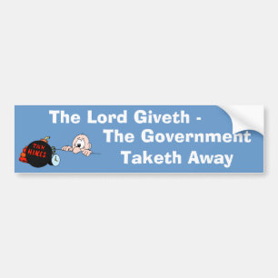 Autocollant De Voiture Adhésif pour pare-chocs de seigneur Giveth
