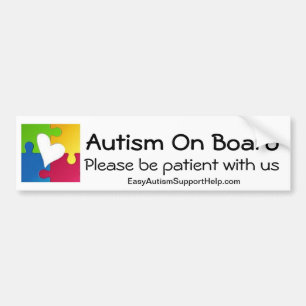 Autocollant De Voiture Adhésif pour pare-chocs de sensibilisation sur