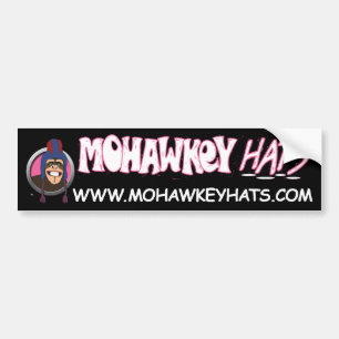 Autocollant De Voiture Adhésif pour pare-chocs de singe de Mohawkey
