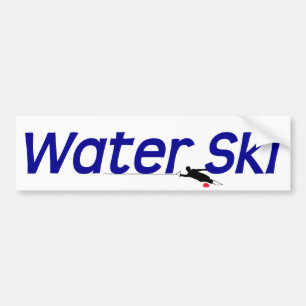 Autocollant De Voiture Adhésif pour pare-chocs de ski d'eau