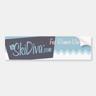 Autocollant De Voiture Adhésif pour pare-chocs de SkiDiva