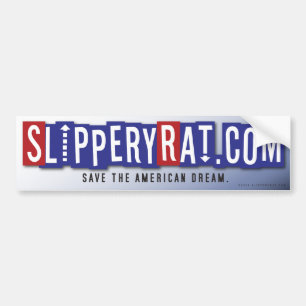 Autocollant De Voiture adhésif pour pare-chocs de SlipperyRat.com