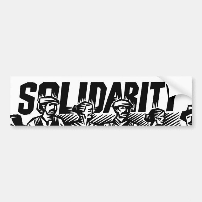 Autocollant De Voiture Adhésif pour pare-chocs de solidarité de (Devant)