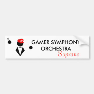 Autocollant De Voiture Adhésif pour pare-chocs de soprano de GSO