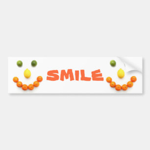 Autocollant De Voiture Adhésif pour pare-chocs de sourire