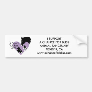 Autocollant De Voiture Adhésif pour pare-chocs de soutien d'ACFB