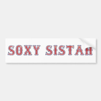 Autocollant De Voiture Adhésif pour pare-chocs de Soxy Sistah