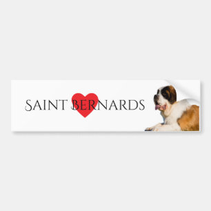 Autocollant De Voiture Adhésif pour pare-chocs de St Bernard