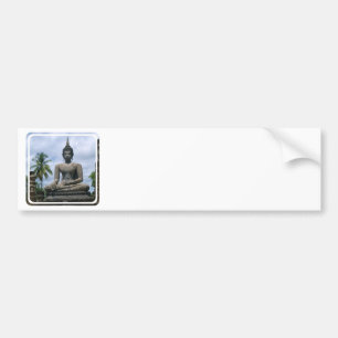 Autocollant De Voiture Adhésif pour pare-chocs de statue de Bouddha