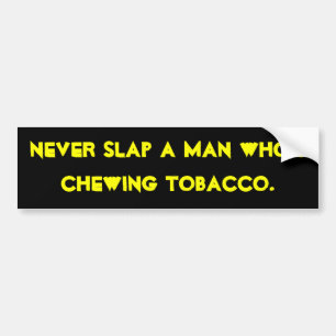 Autocollant De Voiture Adhésif pour pare-chocs "de tabac de Chrewing"