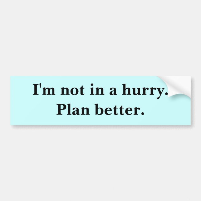 Autocollant De Voiture Adhésif pour pare-chocs de Tailgater (Devant)