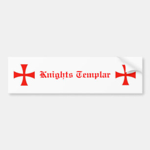 Autocollant De Voiture Adhésif pour pare-chocs de Templar de chevaliers