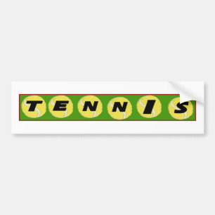 Autocollant De Voiture Adhésif pour pare-chocs de tennis