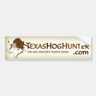 Autocollant De Voiture adhésif pour pare-chocs de TexasHogHunter.com
