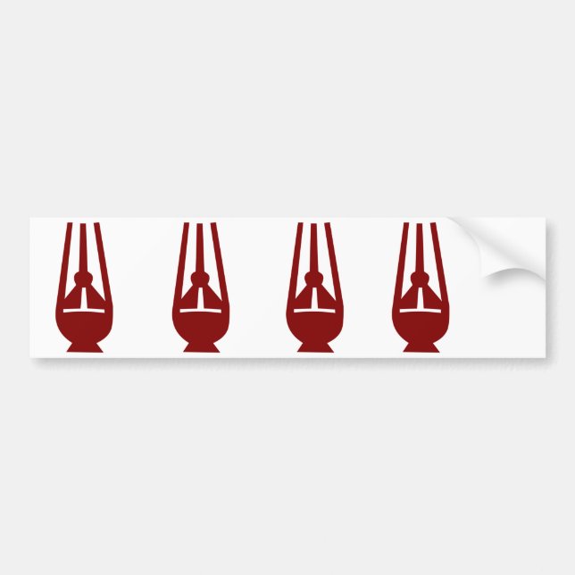 Autocollant De Voiture Adhésif pour pare-chocs de Thurible (Devant)