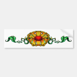 Autocollant De Voiture Adhésif pour pare-chocs de tournesol