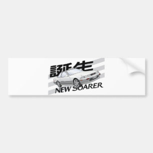Autocollant De Voiture Adhésif pour pare-chocs de Toyota Soarer Z20