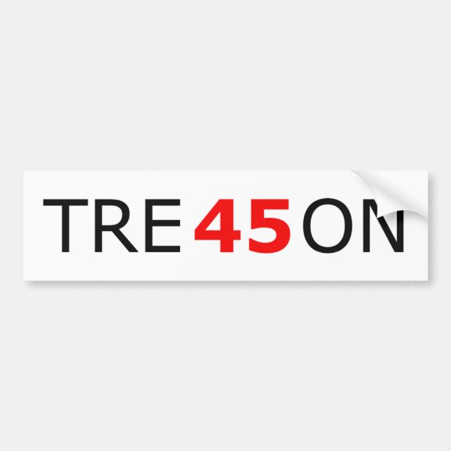 Autocollant De Voiture Adhésif pour pare-chocs de TRE45ON (Devant)