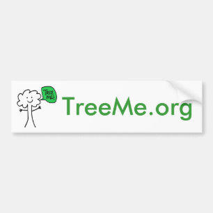 Autocollant De Voiture Adhésif pour pare-chocs de TreeMe