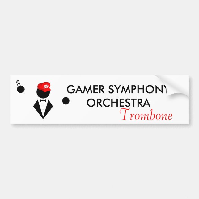 Autocollant De Voiture Adhésif pour pare-chocs de trombone de GSO (Devant)