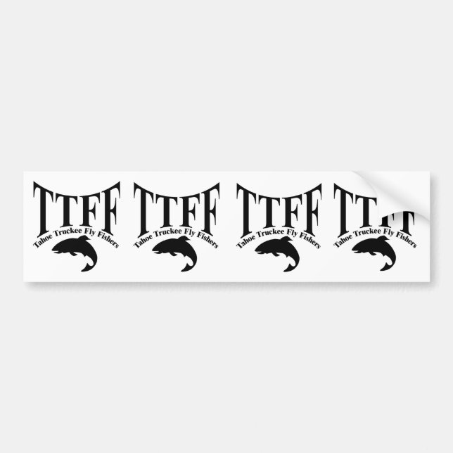 Autocollant De Voiture Adhésif pour pare-chocs de TTFF (Devant)