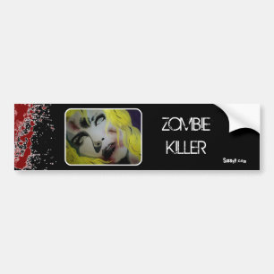 Autocollant De Voiture Adhésif pour pare-chocs "de tueur de zombi"