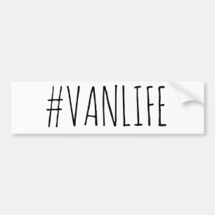 Autocollant De Voiture Adhésif pour pare-chocs de #VANLIFE {simple}