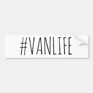 Autocollant De Voiture Adhésif pour pare-chocs de #VANLIFE {simple}