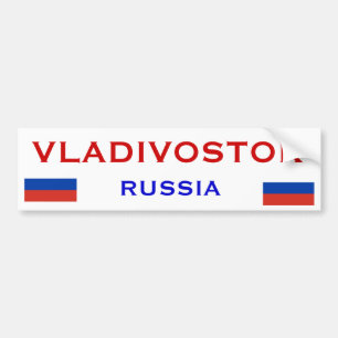 Autocollant De Voiture Adhésif pour pare-chocs de Vladivostok* Russie