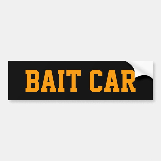 AUTOCOLLANT DE VOITURE ADHÉSIF POUR PARE-CHOCS DE VOITURE D'AMORCE - NOIR (Devant)
