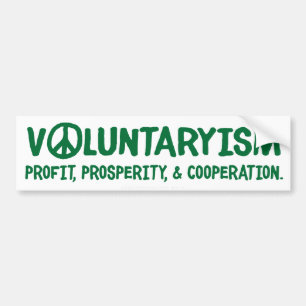 Autocollant De Voiture Adhésif pour pare-chocs de Voluntaryism
