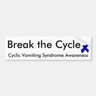 Autocollant De Voiture Adhésif pour pare-chocs de vomissement cyclique de