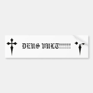 Autocollant De Voiture Adhésif pour pare-chocs de vult de Deus