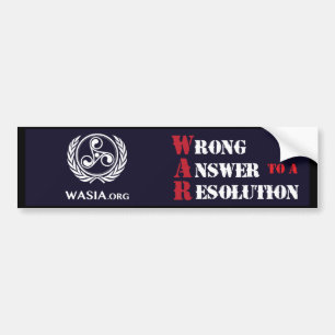 Autocollant De Voiture Adhésif pour pare-chocs de WASIA (noir)