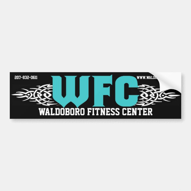 Autocollant De Voiture Adhésif pour pare-chocs de WFC (Devant)